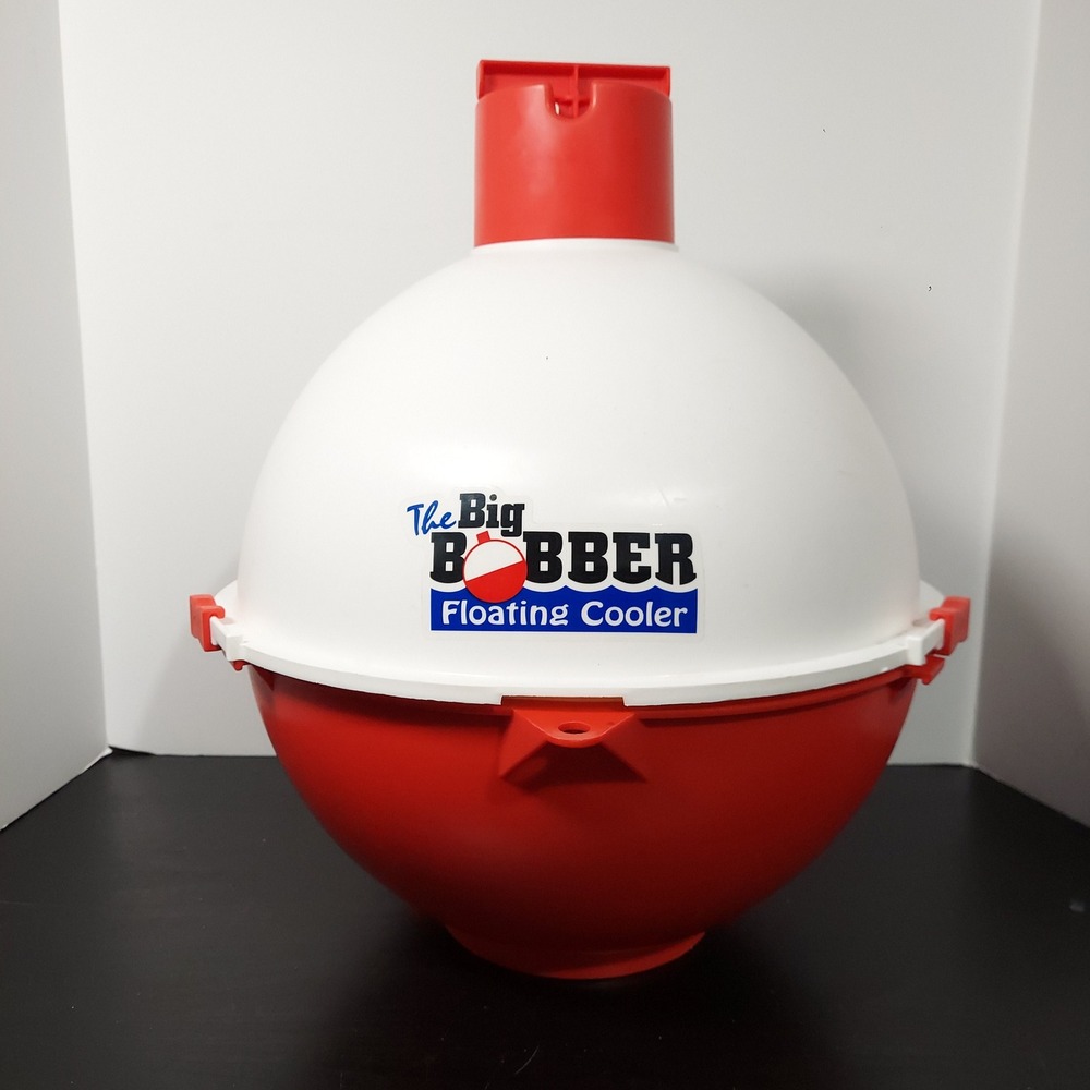 The Big Bobber Floating Cooler 12 Cans Fishing Tubing Camping Pool River Lake